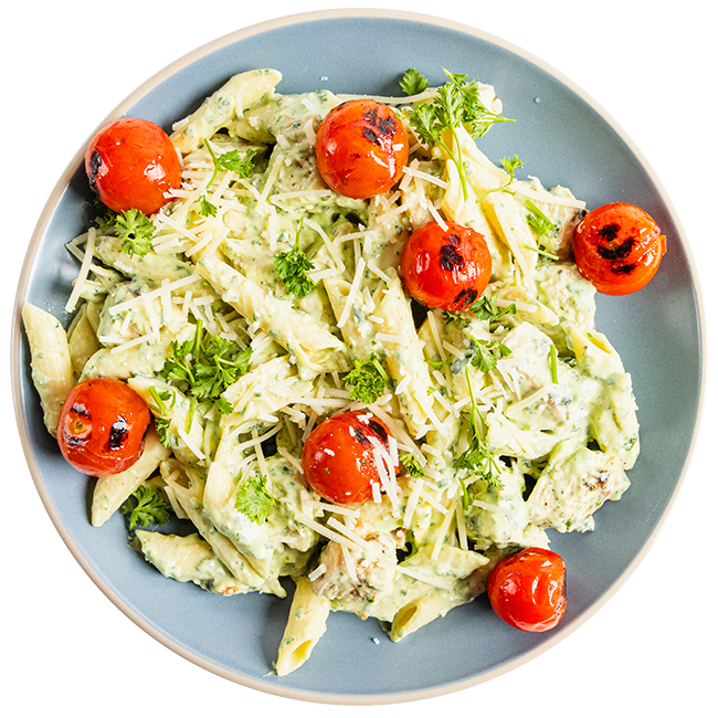 Creamy Pesto Chicken Pasta