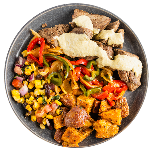 Poblano Steak Fajita Bowl