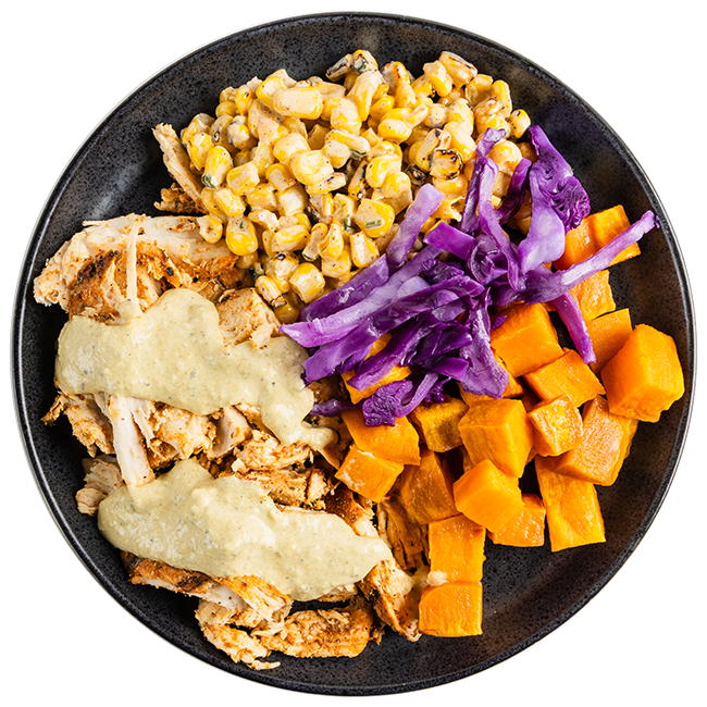 Grilled Chicken Street Corn Bowl