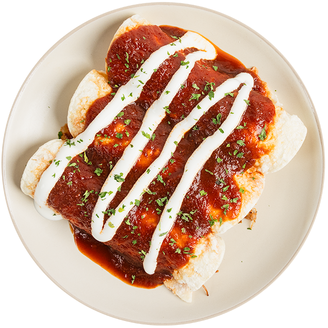 Beef Enchilada Rojas