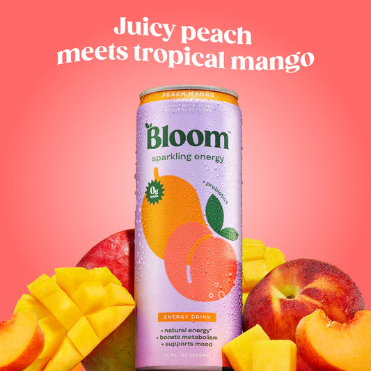 Bloom Sparkling Energy - Peach Mango