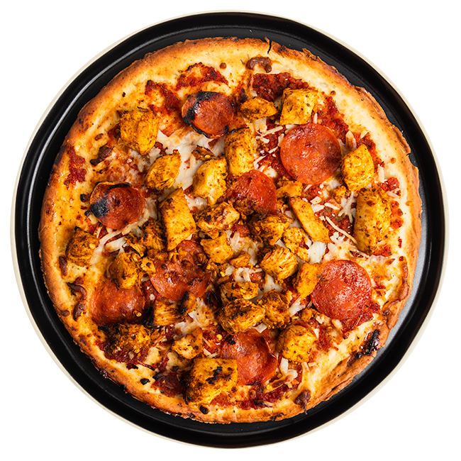 Hot Honey Chicken Pizza