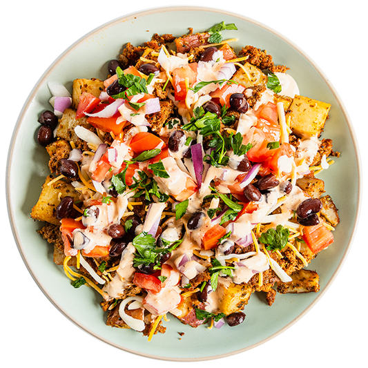 Loaded Potato Taco Bowl
