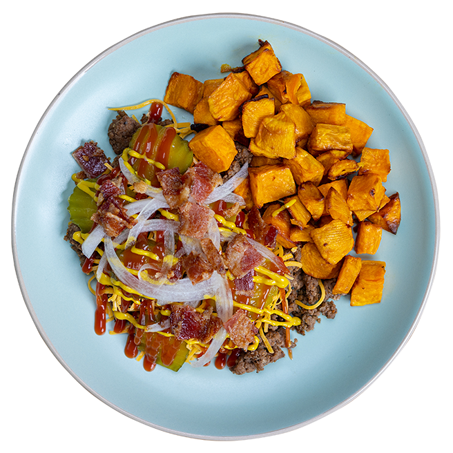 All-American Burger Bowl